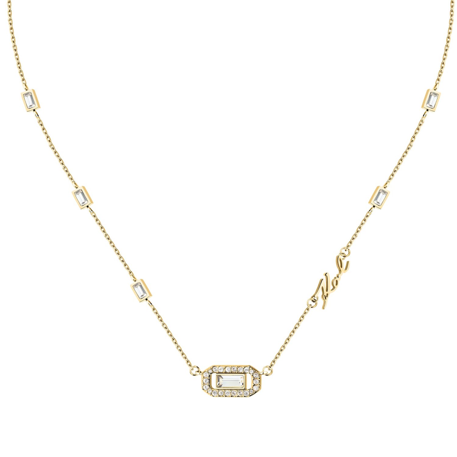 Karl Lagerfeld Колье Crystals KLAYC09 — фотография 3